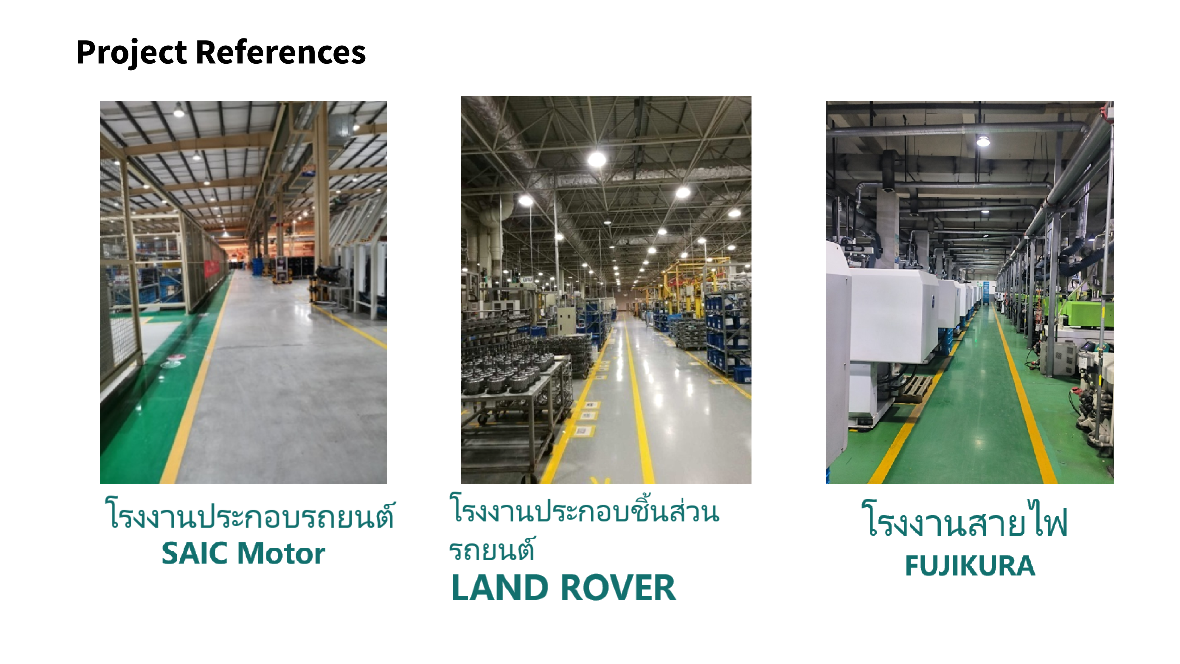 Project 1 ผลงานติดตั้ง